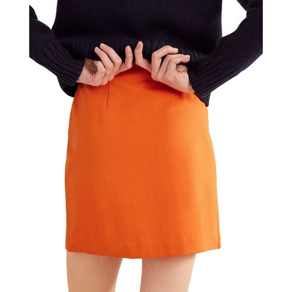 Boden Side Split Jersey Mini Skirt - Picture 2 of 6